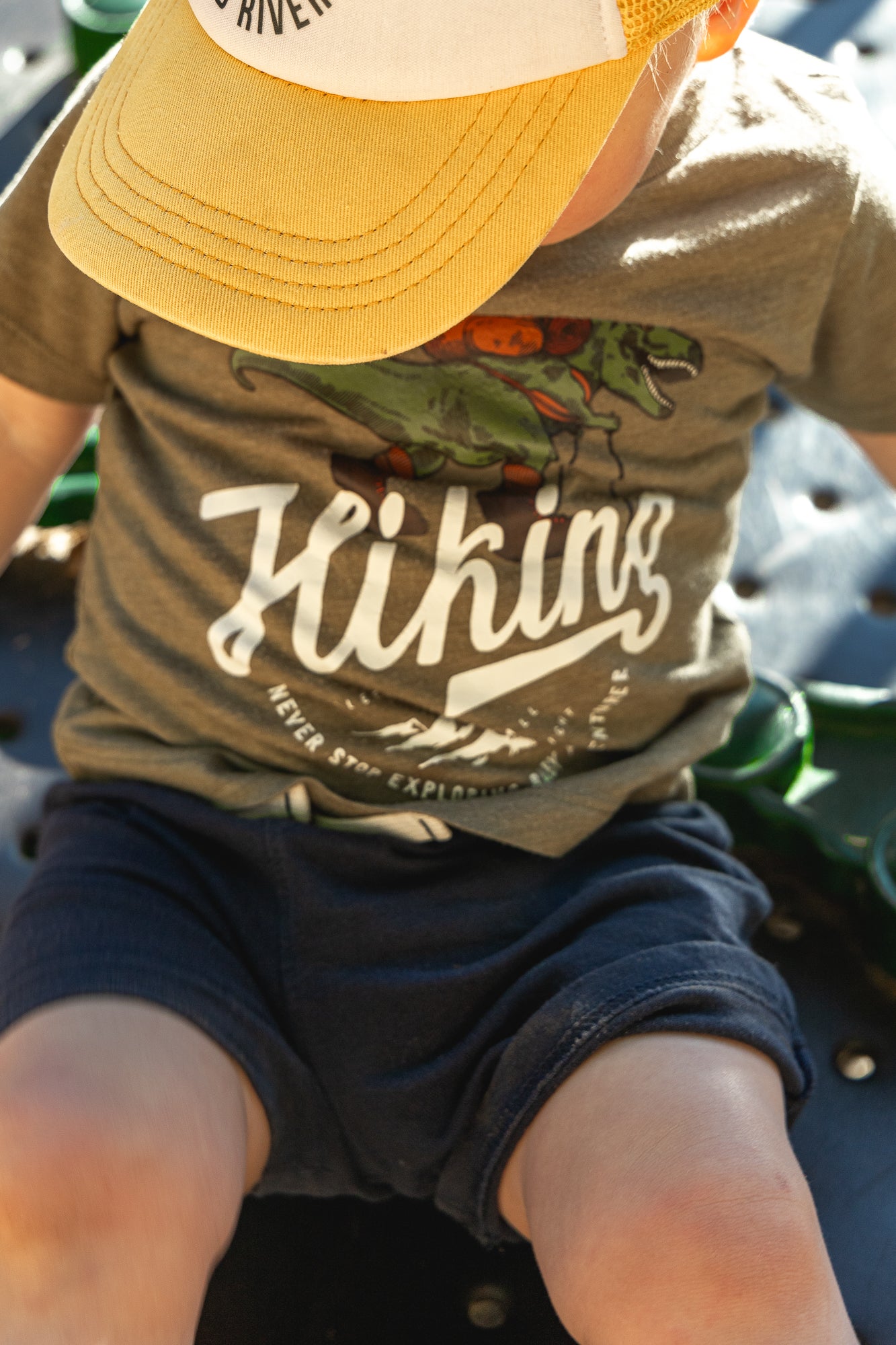 Dino Explorer - Baby Adventurer™ - Dinosaur Hiking Toddler Tee