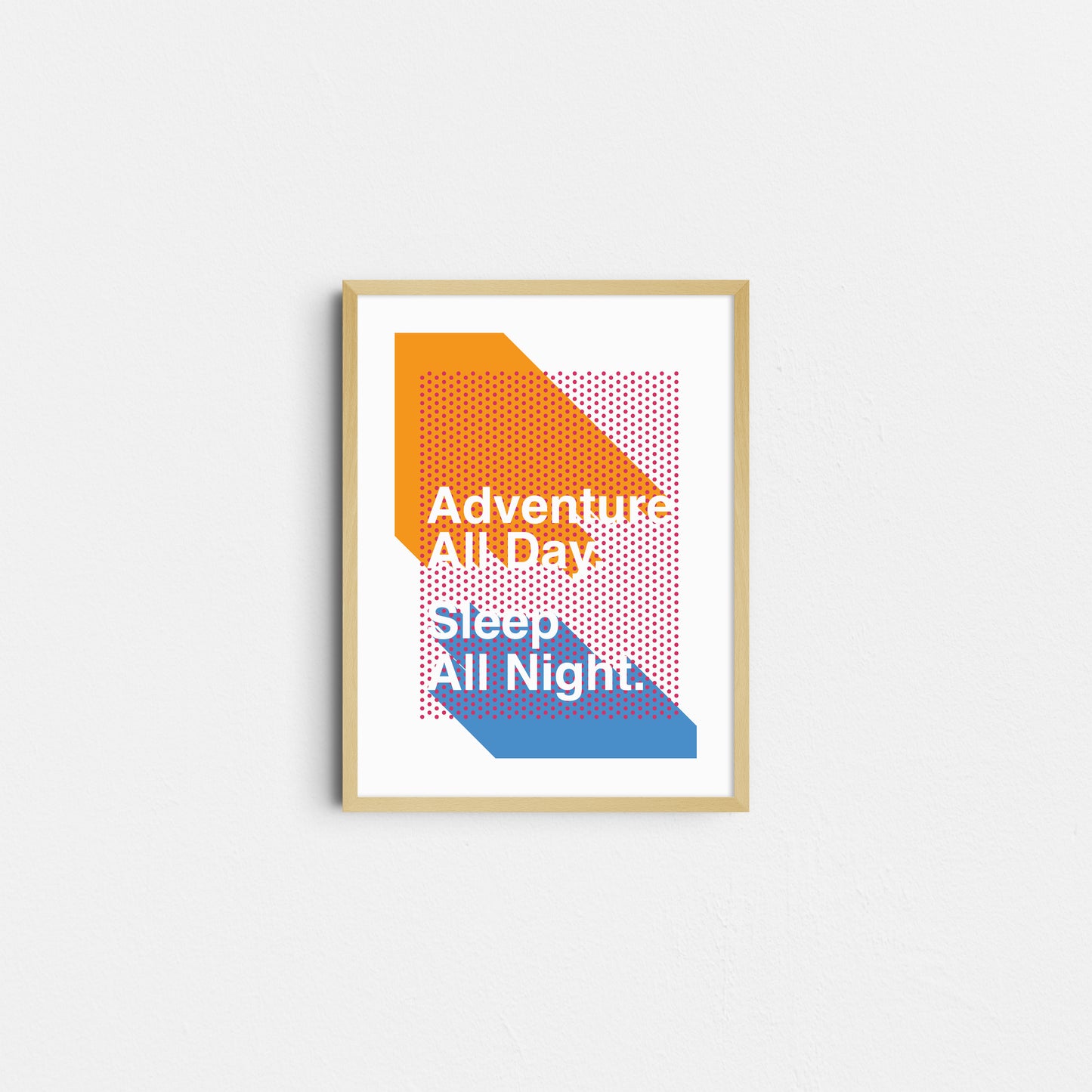 Baby Adventurer™ - Adventure All Day, Sleep All Night Kids Print
