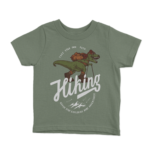 Dino Explorer - Baby Adventurer™ - Dinosaur Hiking Toddler Tee