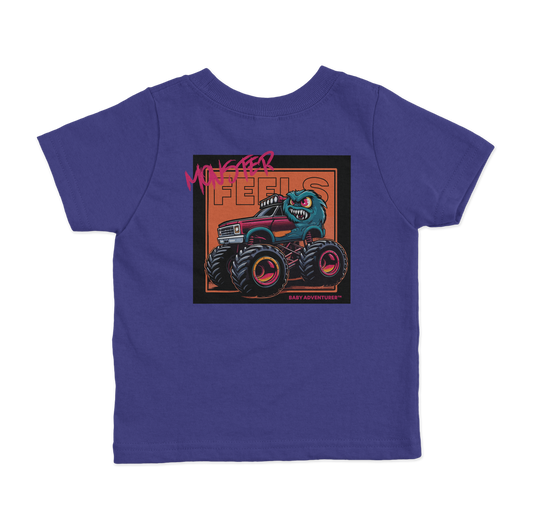 Monster Feels, Monster Truck - Baby Adventurer™ - Let 'Em Roar Toddler Tee