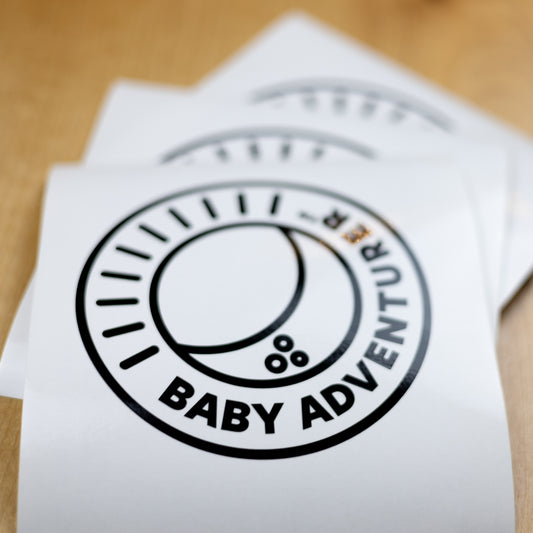 Baby Adventurer™ Decal - Black Reflective